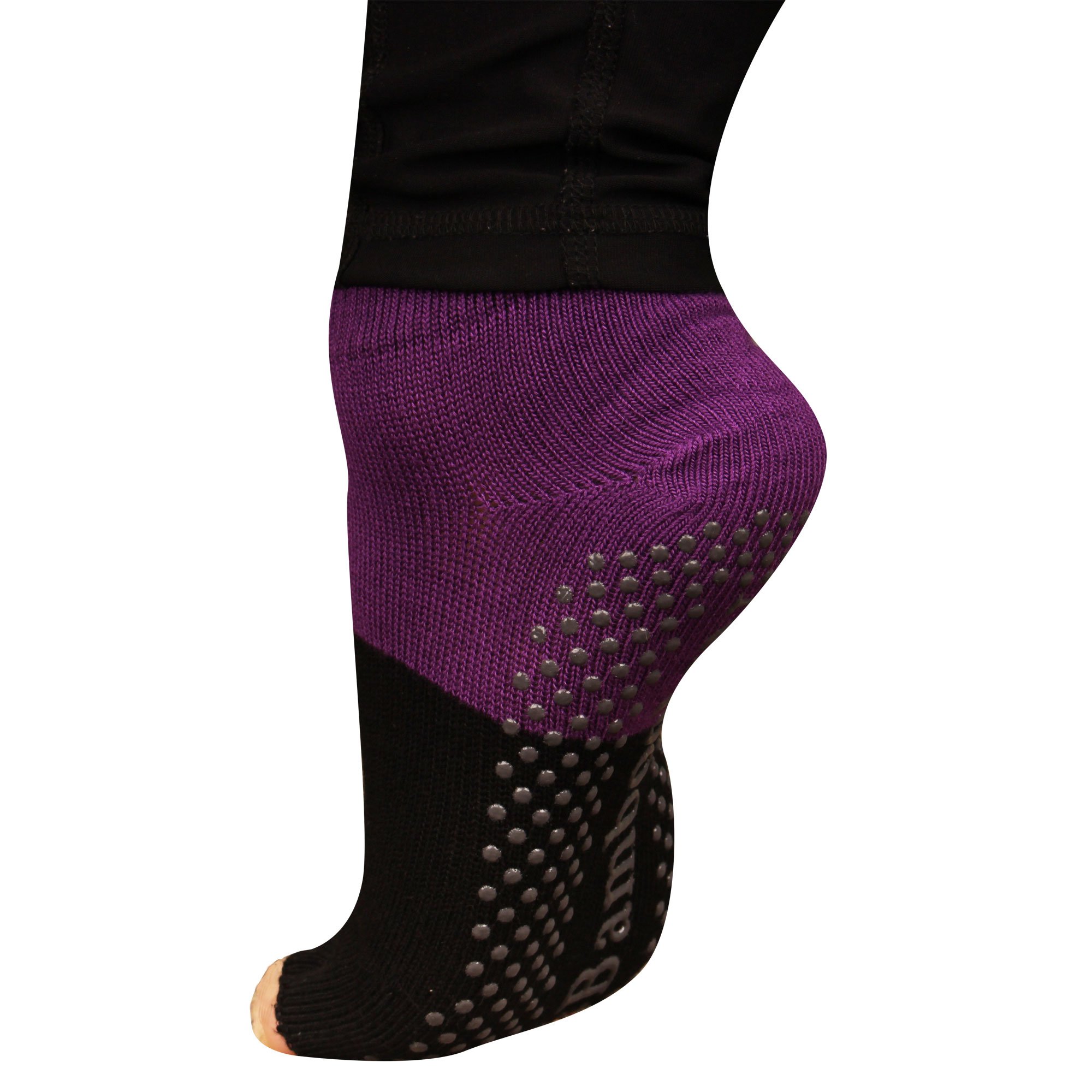 Non-Slip Toeless Yoga Socks for Women - 3 Pairs of Breathable Rayon Bamboo Fiber Socks for Yoga, Barre & Pilates - Perfect for Home Workouts, Studio Classes and Relaxation