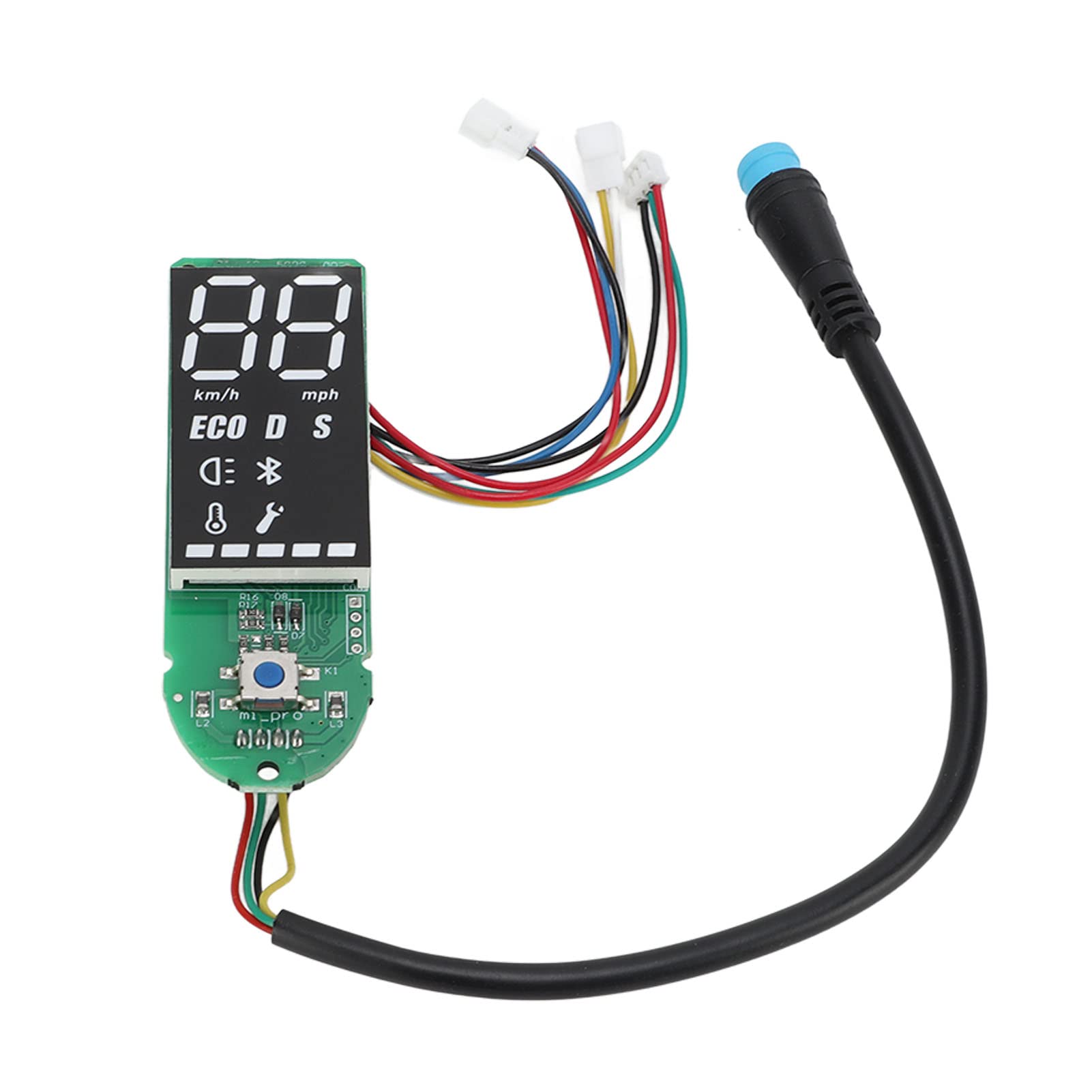 Premium Aluminum Alloy Electric Scooter Dashboard Replacement - Lightweight, Easy Installation & Durable for Scooter Maintenance | Perfect for Commuting, Urban Travel & Last-Mile Delivery Riders