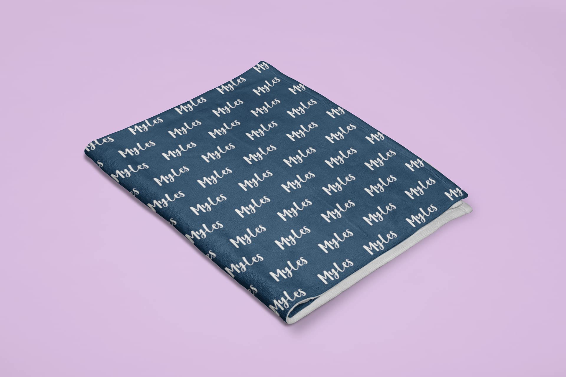 Personalized Baby Blanket with Name - Custom Newborn Blanket for Boys & Girls, Soft Fleece Blanket for Infants, Toddlers & Adults - Perfect Baby Shower Gift, Birthday Present & Nursery Essential - Great for Cuddling, Swaddling & Photo Props