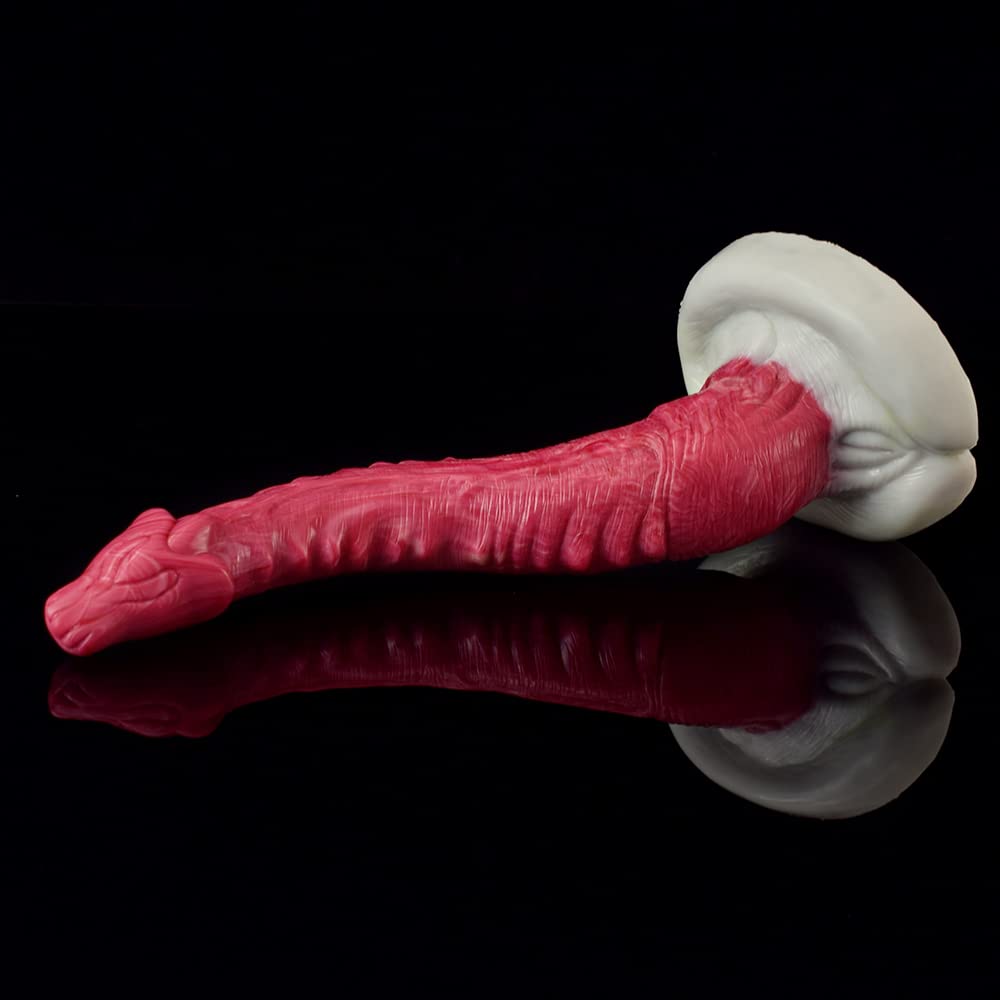 BeHorny Liquid Silicone Octopus Tentacle Dildo - Alien Fantasy Sex Toy with Strong Suction Cup for Hands-Free Play | Perfect for BDSM, Roleplay & Solo Pleasure