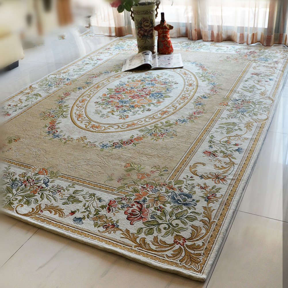 Ukeler Home Collection Floral Design Modern Large Area Rug - 55