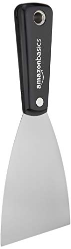 Amazon Basics 3-Inch Flexible Nylon Handle Putty Knife - Perfect for Drywall Repair, Spackling & DIY Home Projects