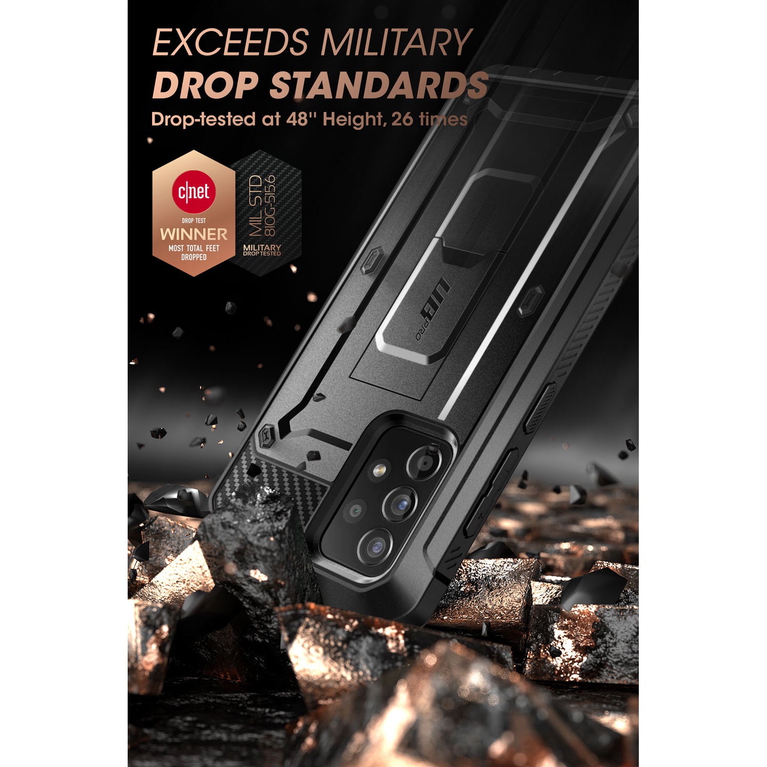 Samsung Galaxy A33 Unicorn Beetle PRO Rugged Holster Case - Heavy Duty Protection with Belt Clip | Perfect for Outdoor, Construction & Active Lifestyle Use