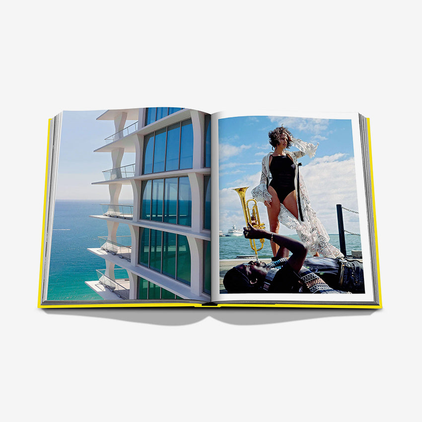 Assouline Miami Beach Coffee Table Book - Luxury Travel & Photography Hardcover - Perfect for Home Decor, Gifts & Coffee Table Display
