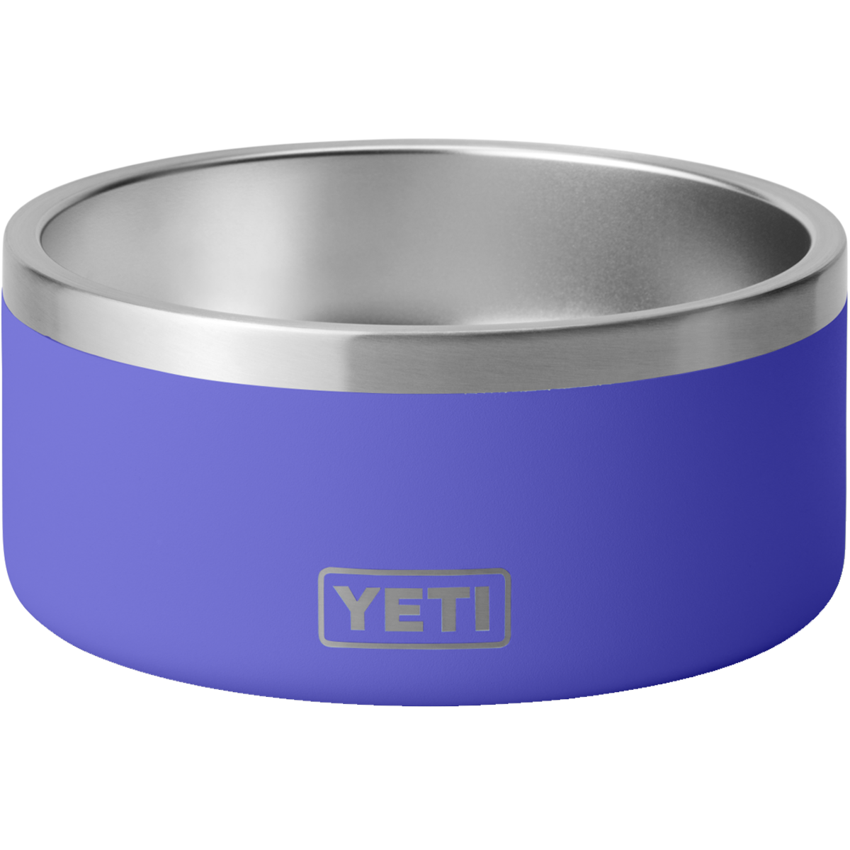 Boomer 4 Dog Bowl - Non-Slip Stainless Steel Pet Food Dish for Large Dogs - Perfect for Indoor & Outdoor Feeding, Travel, and Training