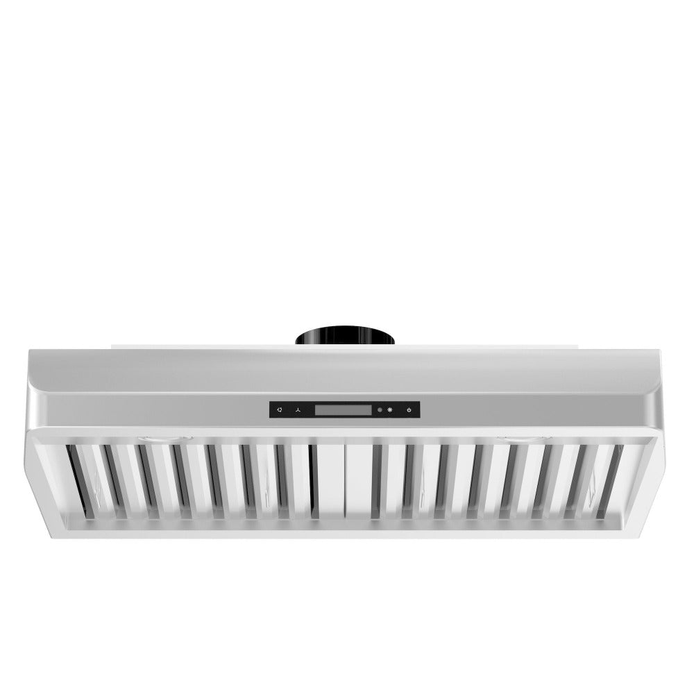 ZLINE 621 Stainless Steel Ducted Under Cabinet Range Hood - Powerful 900 CFM Ventilation for Kitchen, Smoke & Odor Removal - Perfect for Home Cooking & Grilling