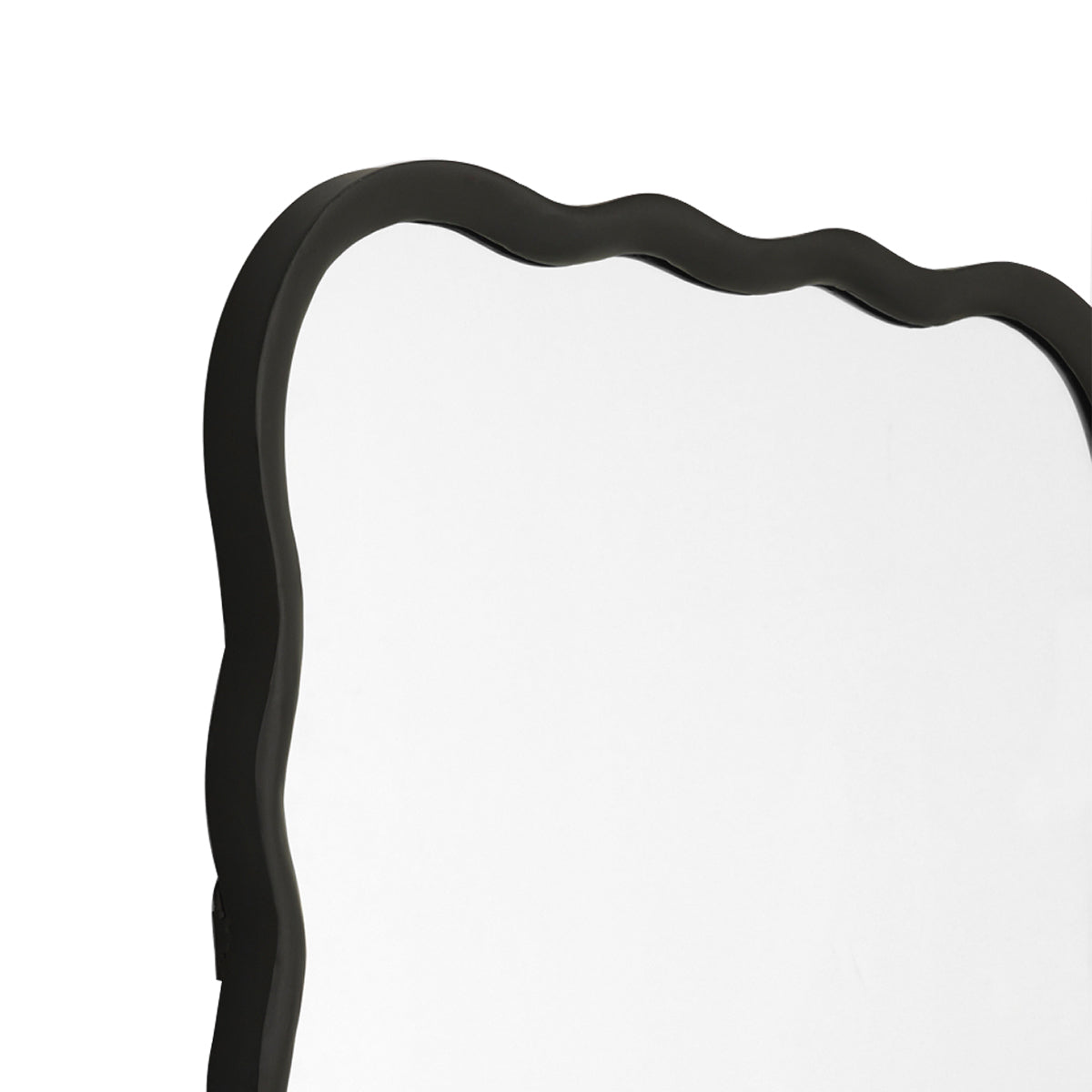 Stylish Jemima Wall Mirror - Black Framed Decorative Mirror for Living Room, Bedroom & Entryway | Modern Home Decor & Interior Design Accent