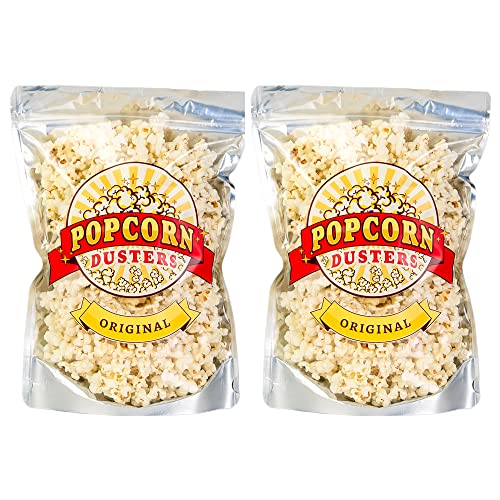 Gourmet Orange Cream Flavored Popcorn - 2 Bags - Sweet & Creamy Snack for Movie Nights, Parties & Gifts