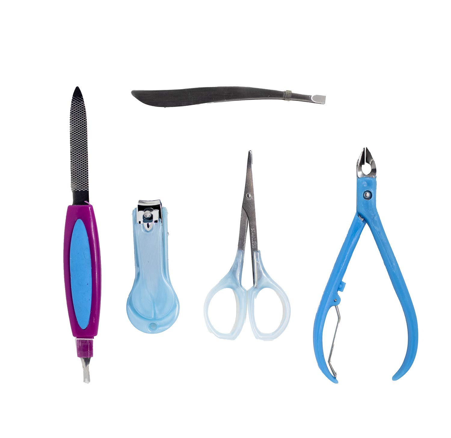 Premium Pedicure & Manicure Kit for Women - Professional Nail Care Tools Set for Hands & Feet - Perfect for Home Spa, Salon & Travel (Pack of 1)