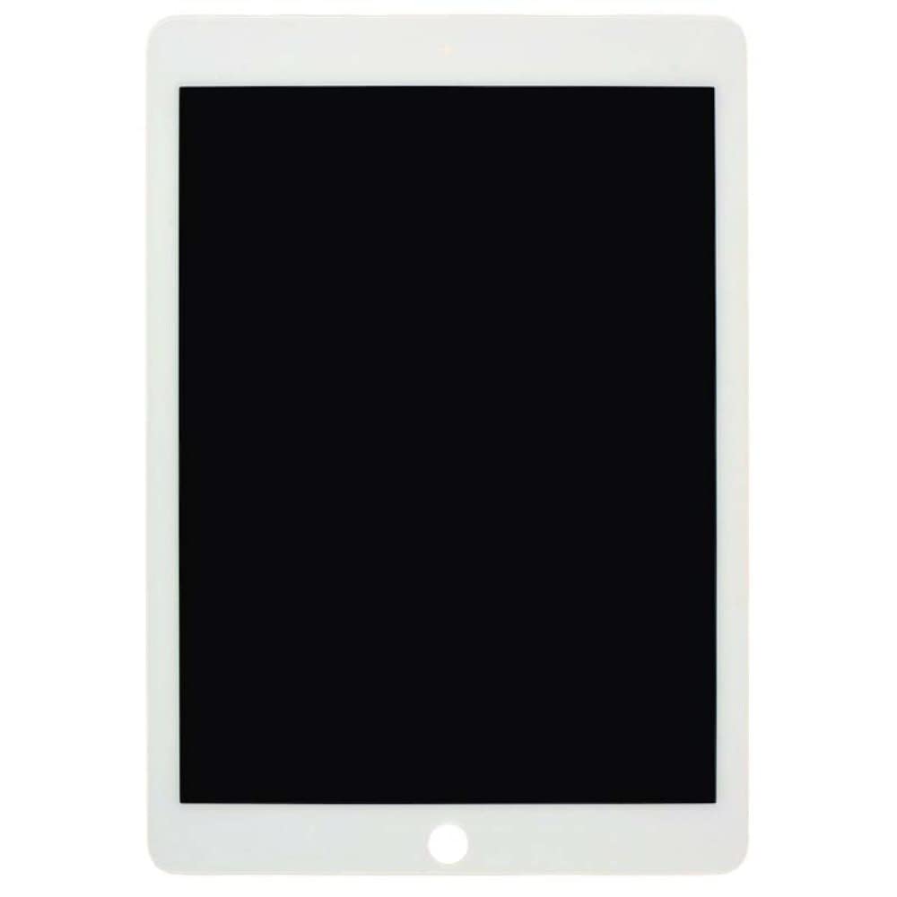 Refurbished LCD & Digitizer Assembly with Sleep/Wake Sensor for Apple iPad Air 2 - White | Replacement Screen Repair Kit with Separator Card | Perfect for DIY Fixes & Tablet Screen Replacement