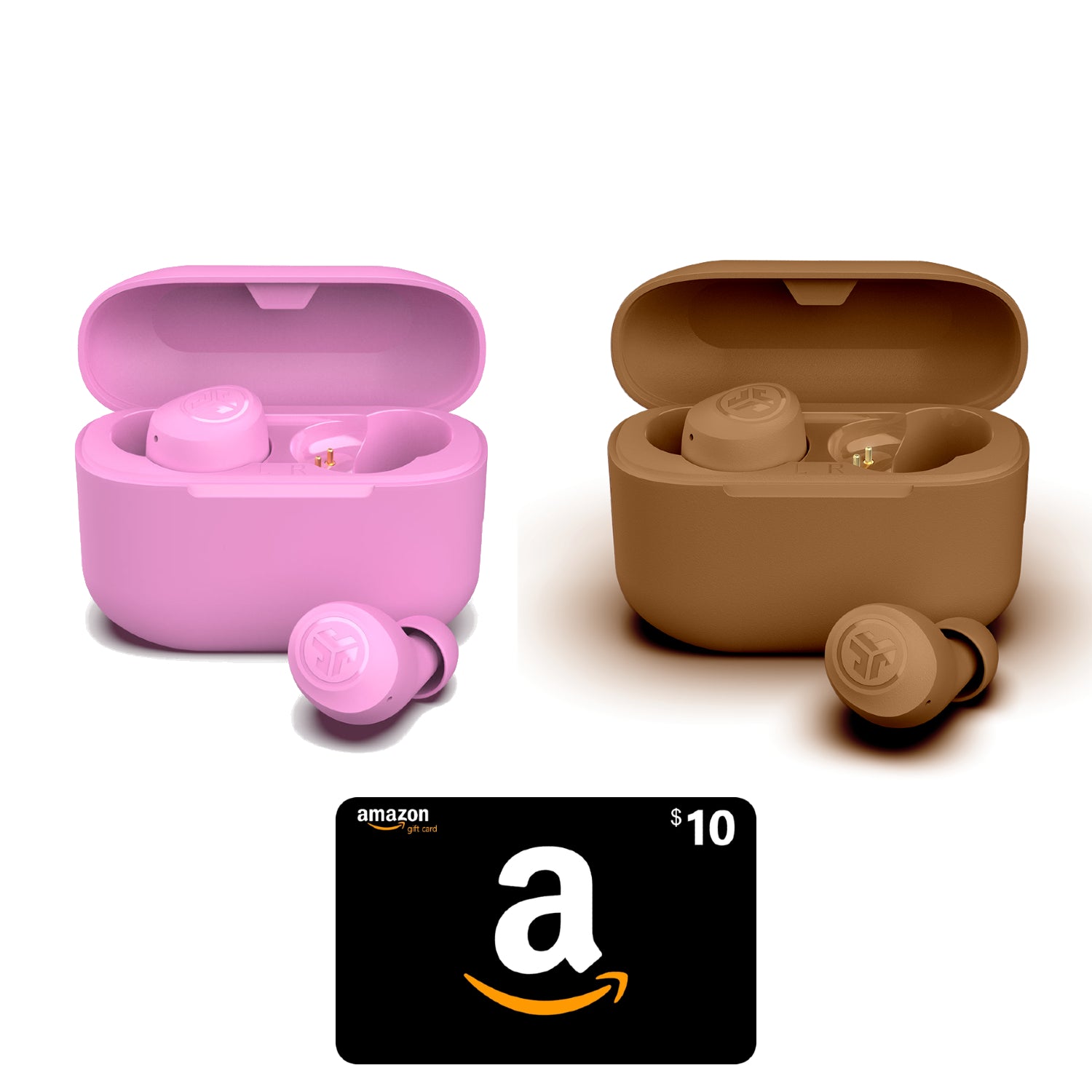 Go Pop+ & Tones+ Wireless Earbuds Bundle - Premium Bluetooth Headphones Gift Set for Running, Workout & Travel