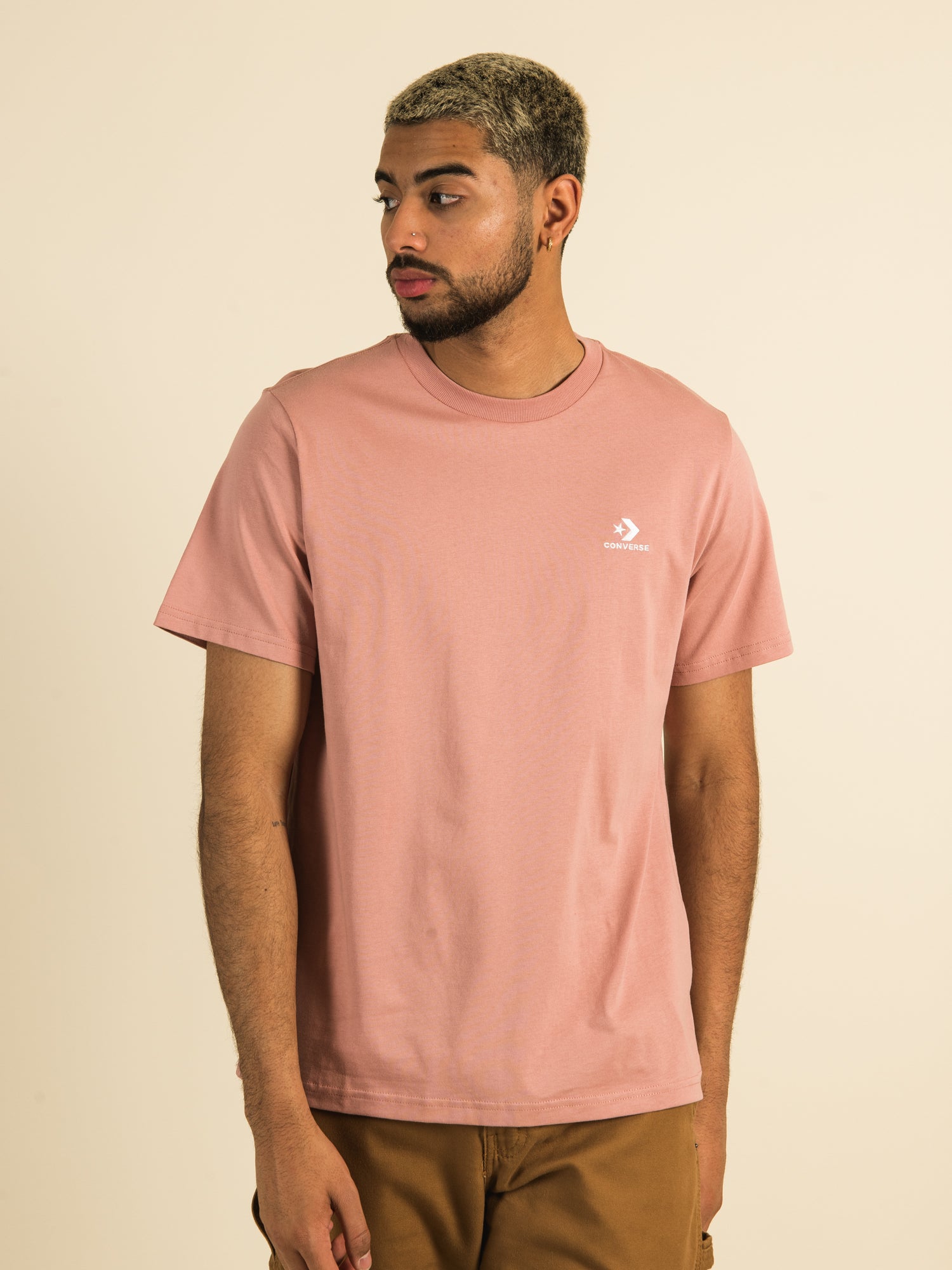 Converse Embroidered Star Chevron T-Shirt - Men's & Women's Casual Graphic Tee for Streetwear & Everyday Outfits | Clearance Sale