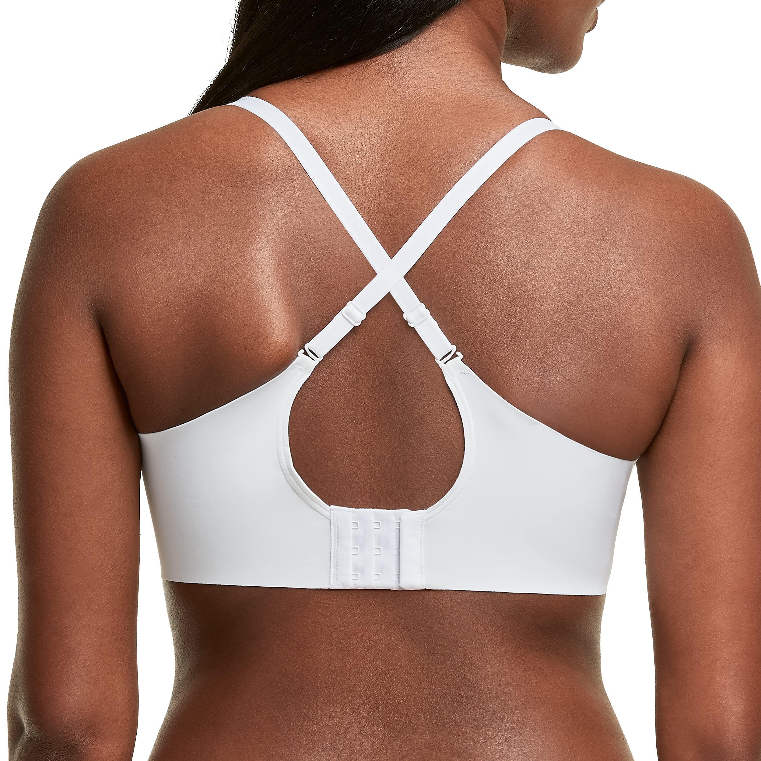 Maidenform Women's Dreamwire Back Smoothing Underwire Bra - Comfortable T-Shirt Bra for Everyday Wear, Work & Special Occasions
