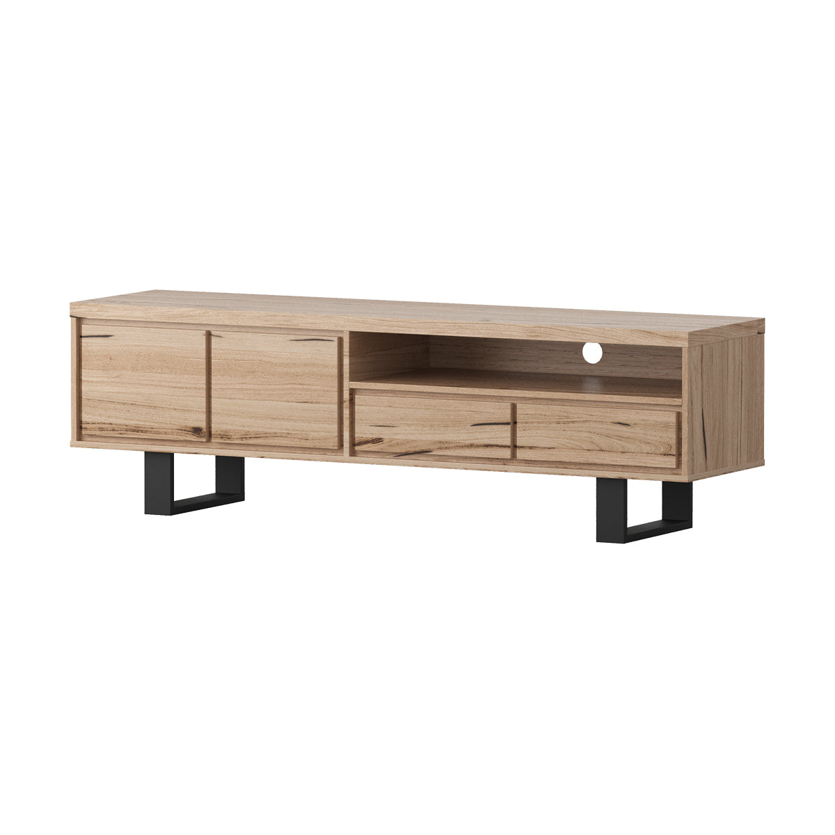Ellis Entertainment Unit - Modern TV Stand with Storage for Living Room, Bedroom & Home Theater - Perfect for TVs up to 65 inches