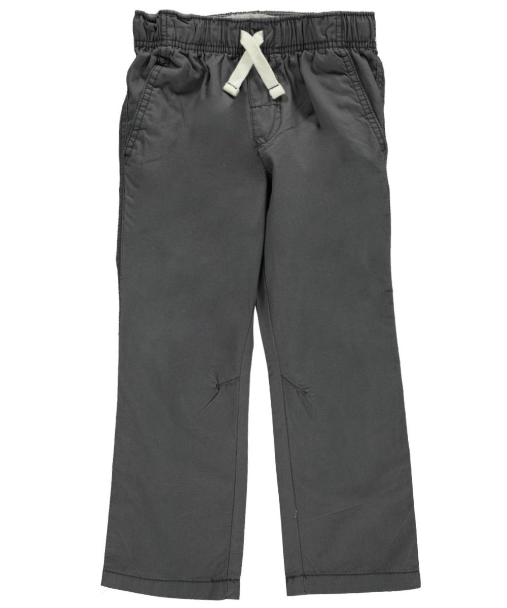 Carters Little Boys' Poplin Pants - Comfortable Cotton Dress Pants for Toddlers & Kids - Perfect for School, Church & Special Occasions