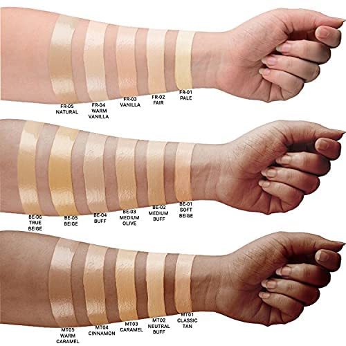 Miss Claire Professional Makeup Everyday Full Coverage Foundation for Acne Prone Skin - Natural Weightless Cream (30ml, MT-03 Caramel) | Flawless Matte Finish for Daily Wear & Special Occasions