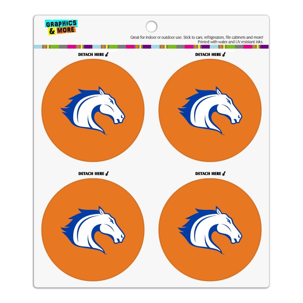 Texas at Arlington Secondary Logo Refrigerator Magnet Set - Premium Vinyl Circle Magnets for Fridge, Locker & Office Decor - Perfect for College Dorm, Home Kitchen & School Spirit Displays