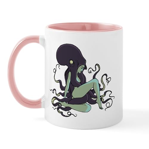 White/Pink Inside - Octopus Nymph Mug