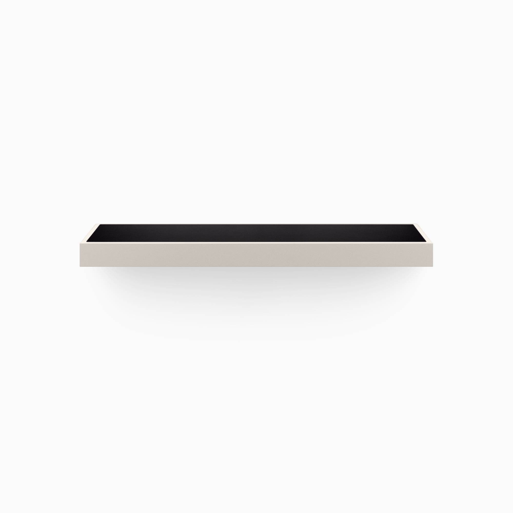 Modern Floating Shelf with Concrete Inlay - Stylish Wall Storage for Living Room, Kitchen & Bathroom
