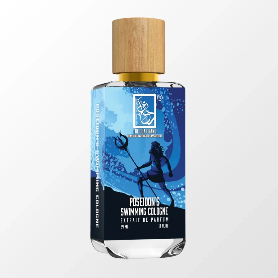 Poseidon’s Swimming Cologne for Men - Long Lasting Aquatic Fragrance | Perfect for Pool Parties, Beach Vacations & Summer Adventures