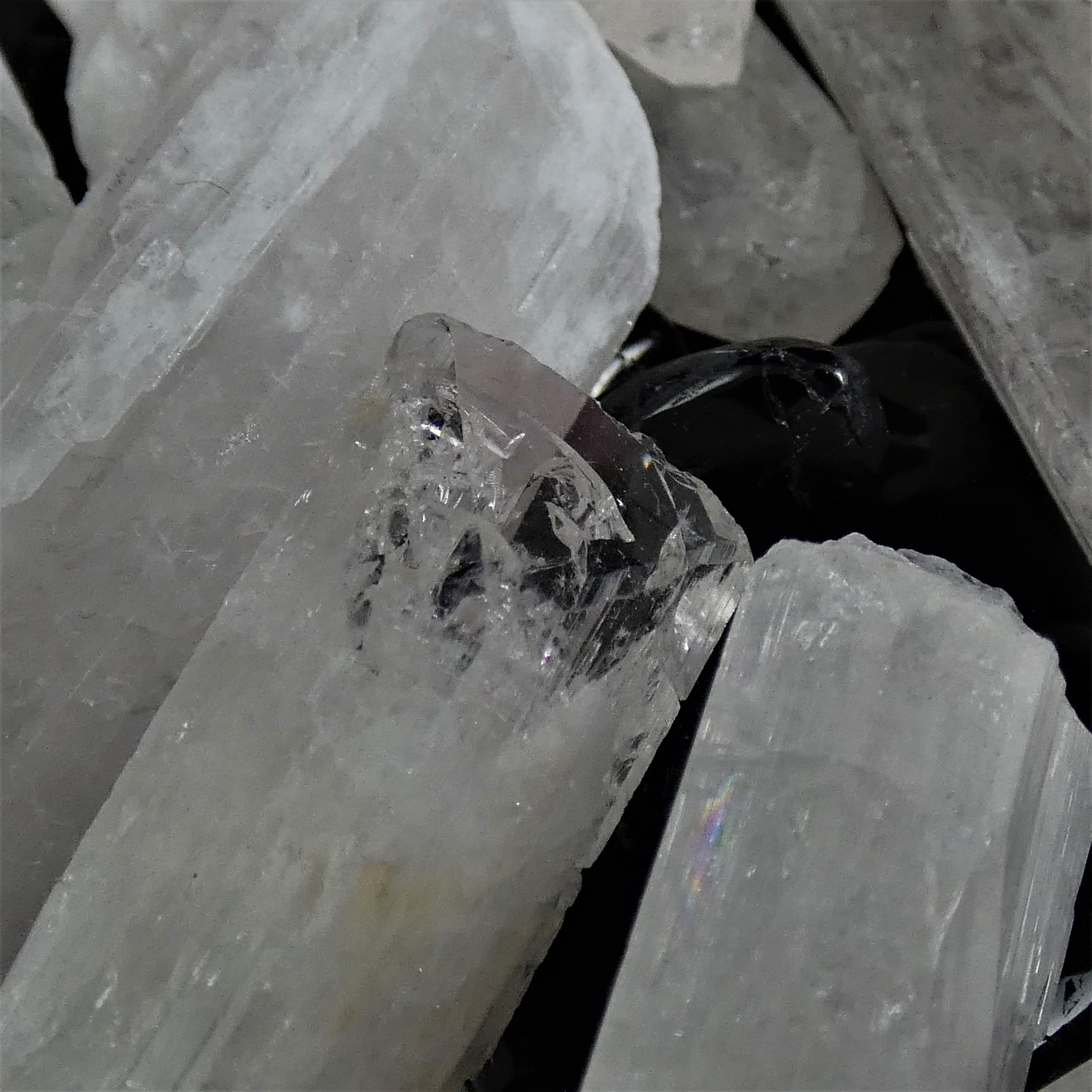 Natural Danburite Crystal Pieces - Raw Healing Stones for Meditation, Reiki & Energy Work - Bulk Rough Danburite for Jewelry Making, Crystal Grids & Spiritual Decor