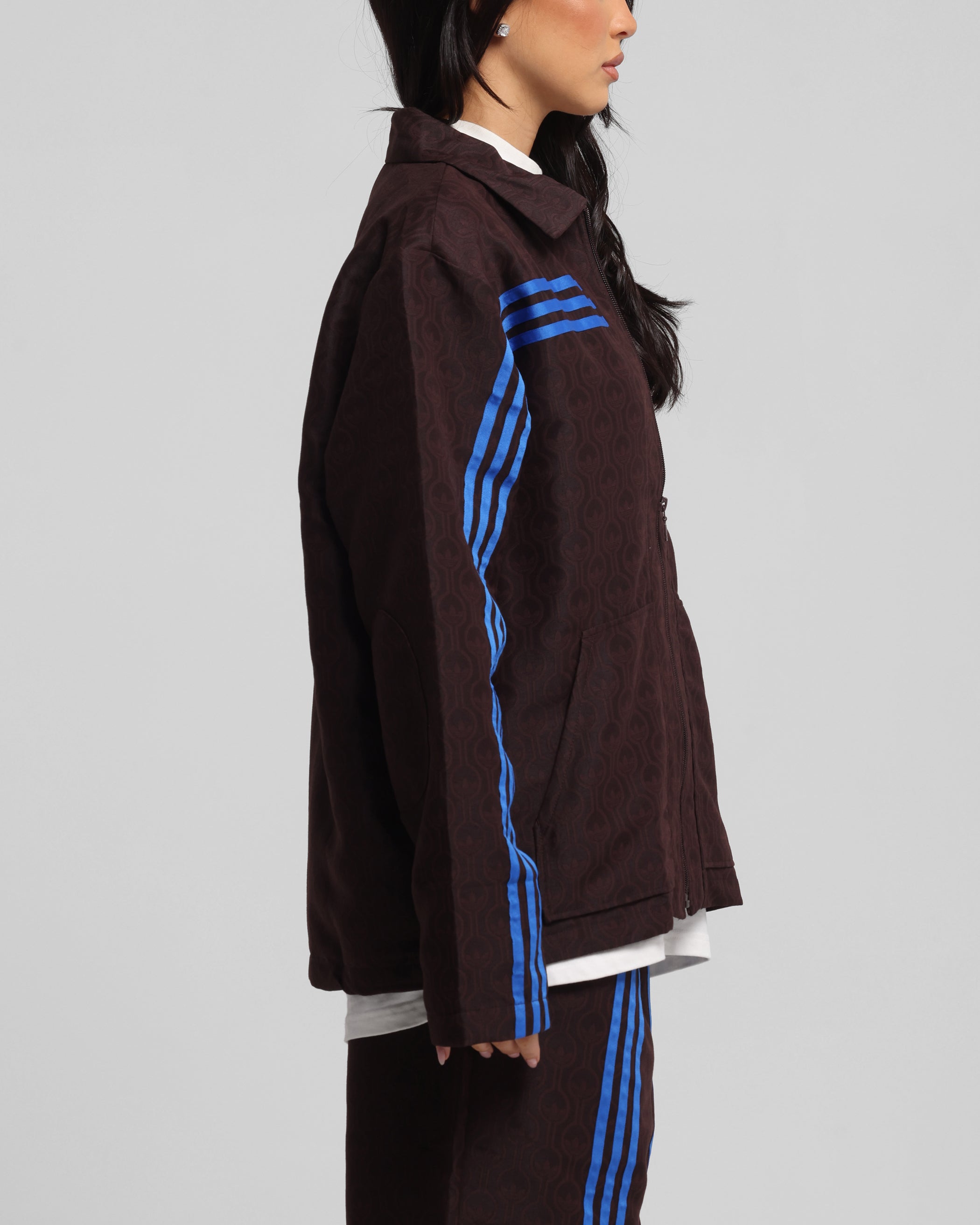 Adidas Originals 70's Club Jacket Brown - Vintage Retro Track Jacket for Men & Women - Perfect for Casual Wear, Street Style & 70s Fashion Lovers