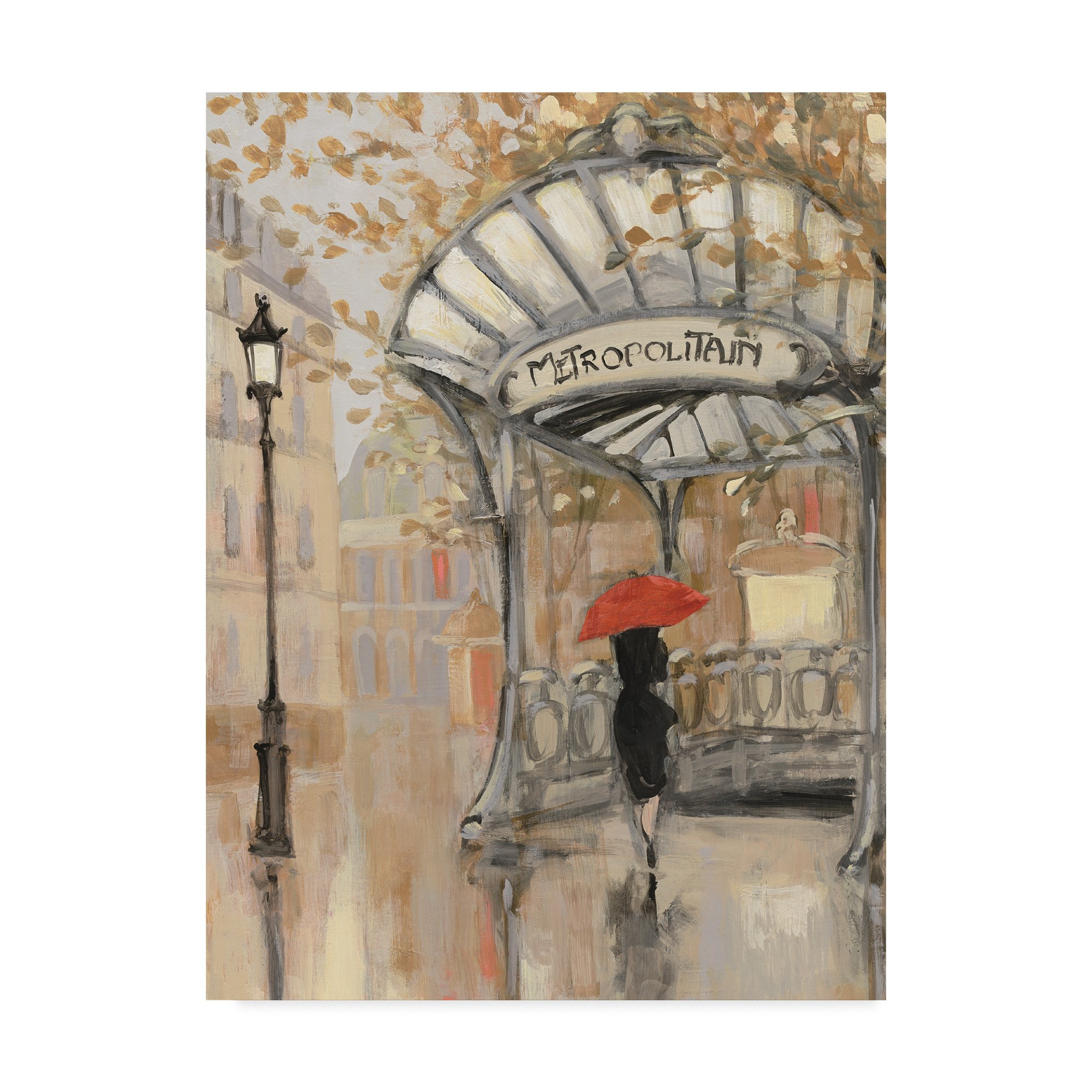 Trademark Fine Art Julia Purinton Multicolor Canvas Wall Art - Perfect for Living Room, Bedroom & Office Decor