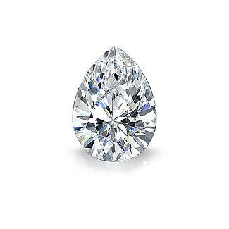 Wholesale White Cubic Zirconia Pear Cut Stones 5x3mm to 15x10mm VVS Clarity for Jewelry Making - Perfect for Earrings, Necklaces & Engagement Rings