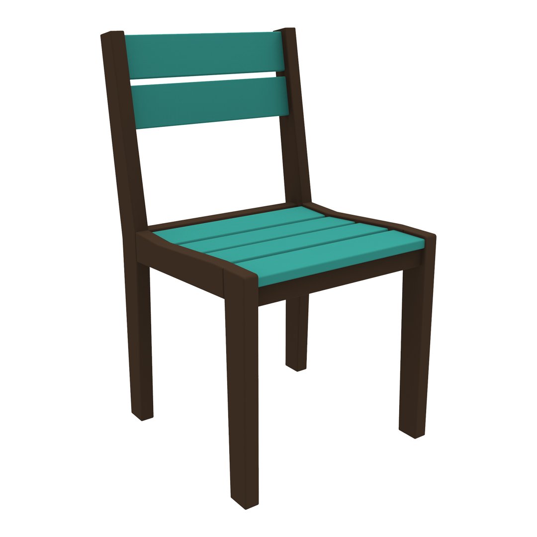 Stylish Coastline Cafe Dining Chair - Modern Wooden Bistro Chair for Kitchen, Restaurant & Patio - Perfect for Home, Cafe & Outdoor Dining