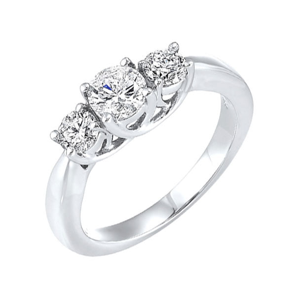 14K White Gold 1CTW Diamond Ring for Women - Elegant Wedding, Engagement & Anniversary Jewelry Gift