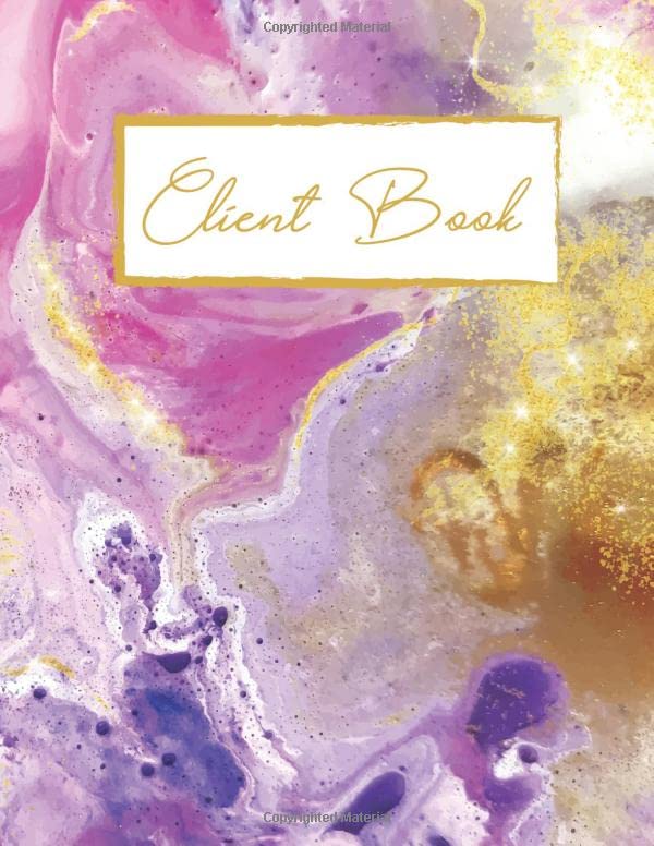 Client Book: Professional Client Data Organizer & Customer Information Tracker | Personal Record Keeping for Small Businesses | Perfect for Sales, CRM & Client Management