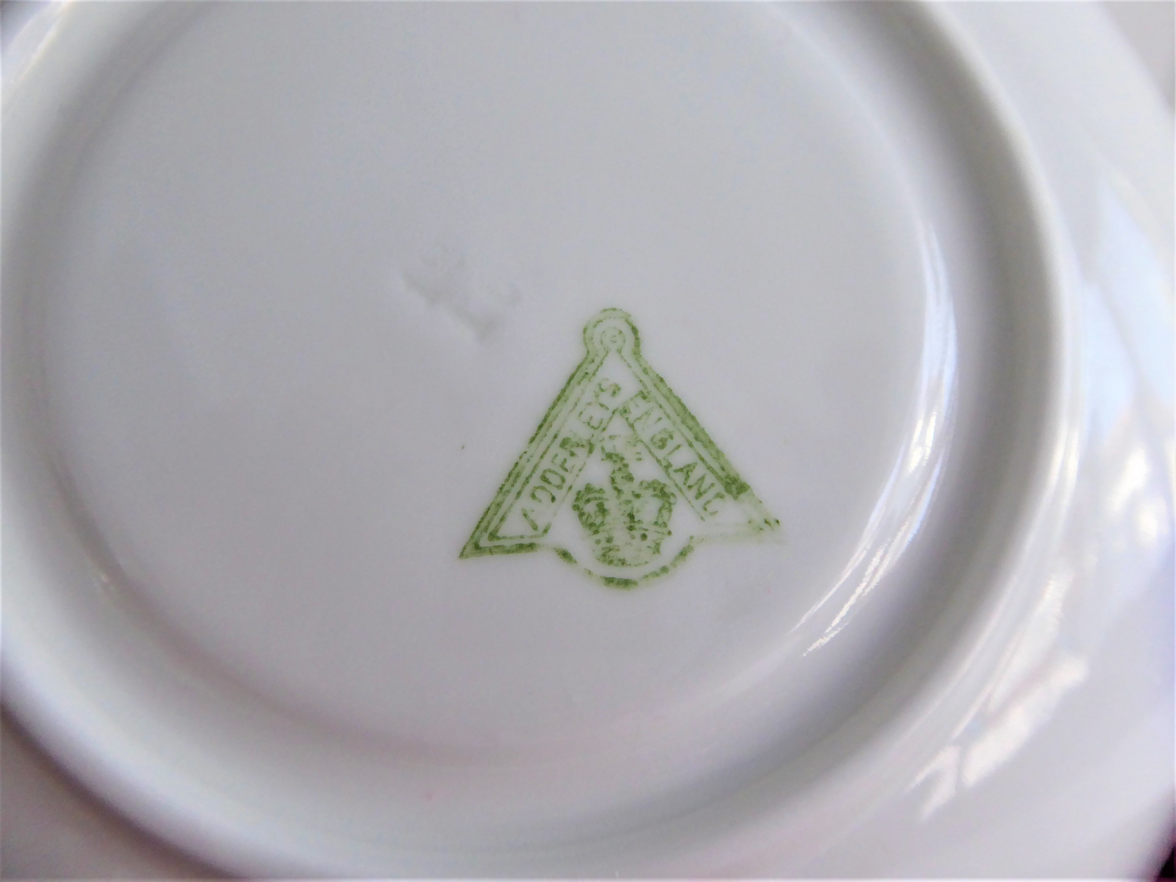 Vintage Adderleys Blue Chelsea Cup and Saucer Set - Sprigged Ironstone China from 1890s - Perfect for Afternoon Tea, Collectible Antique English Tableware