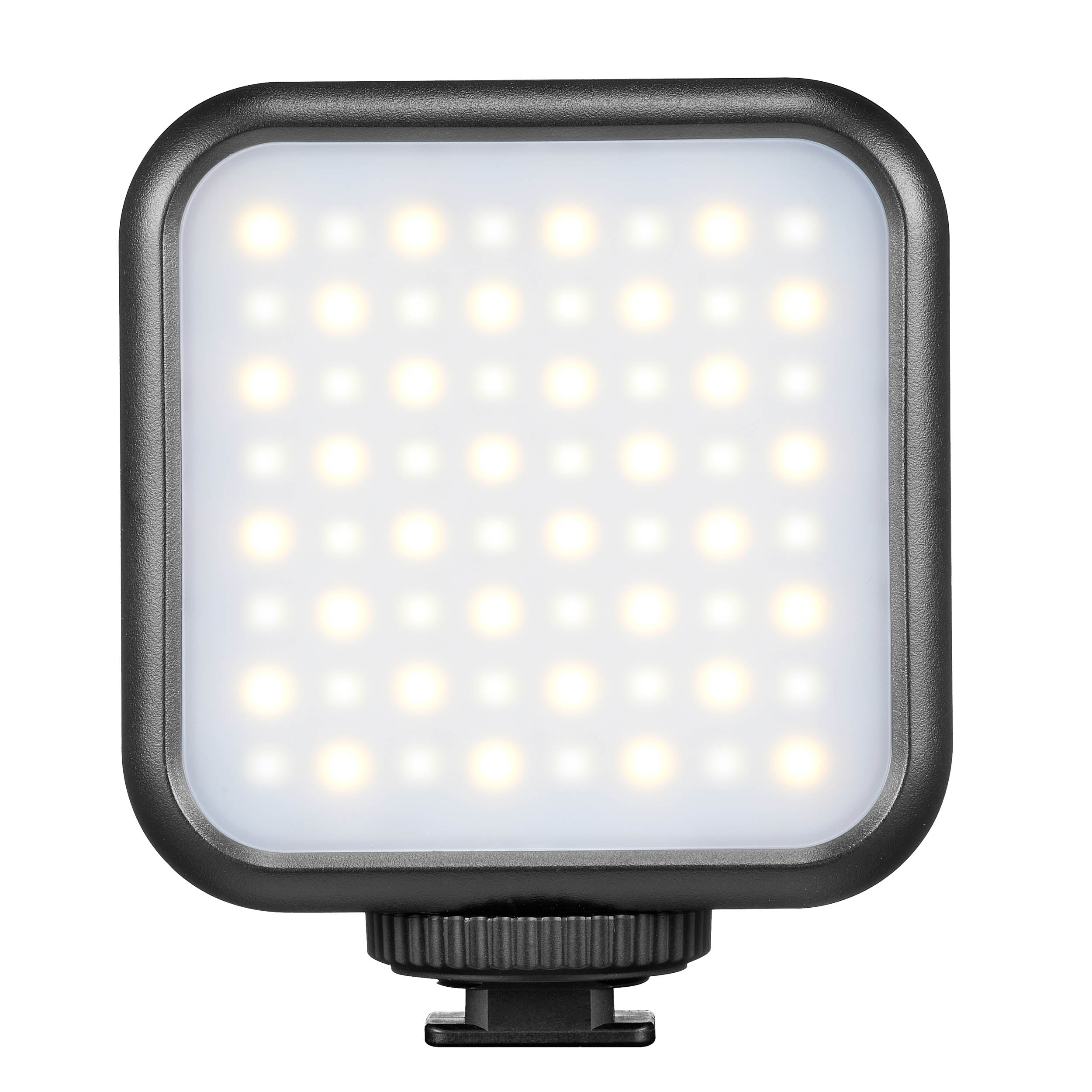 LITEMONS LED6Bi On-Camera Bi-Color LED Video Light for Photography, YouTube, Streaming & Film Production - Adjustable 3200K-5600K, Dimmable, Portable Studio Lighting
