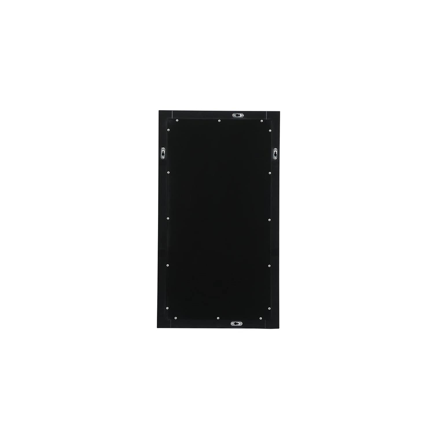 Elegant Black MDF Vanity Mirror 18x32 for Bathroom Decor