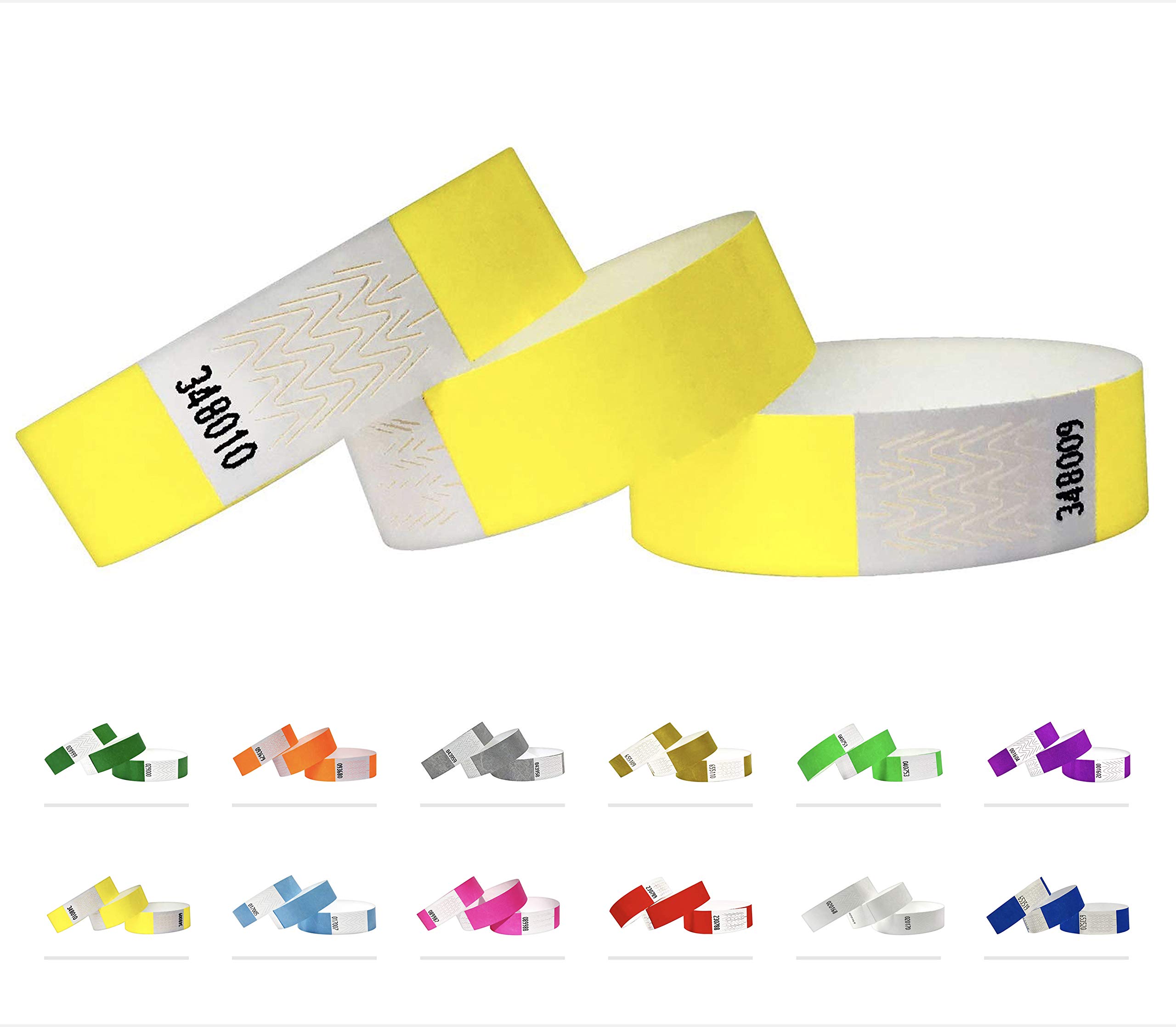 10000 Pack Yellow 3/4