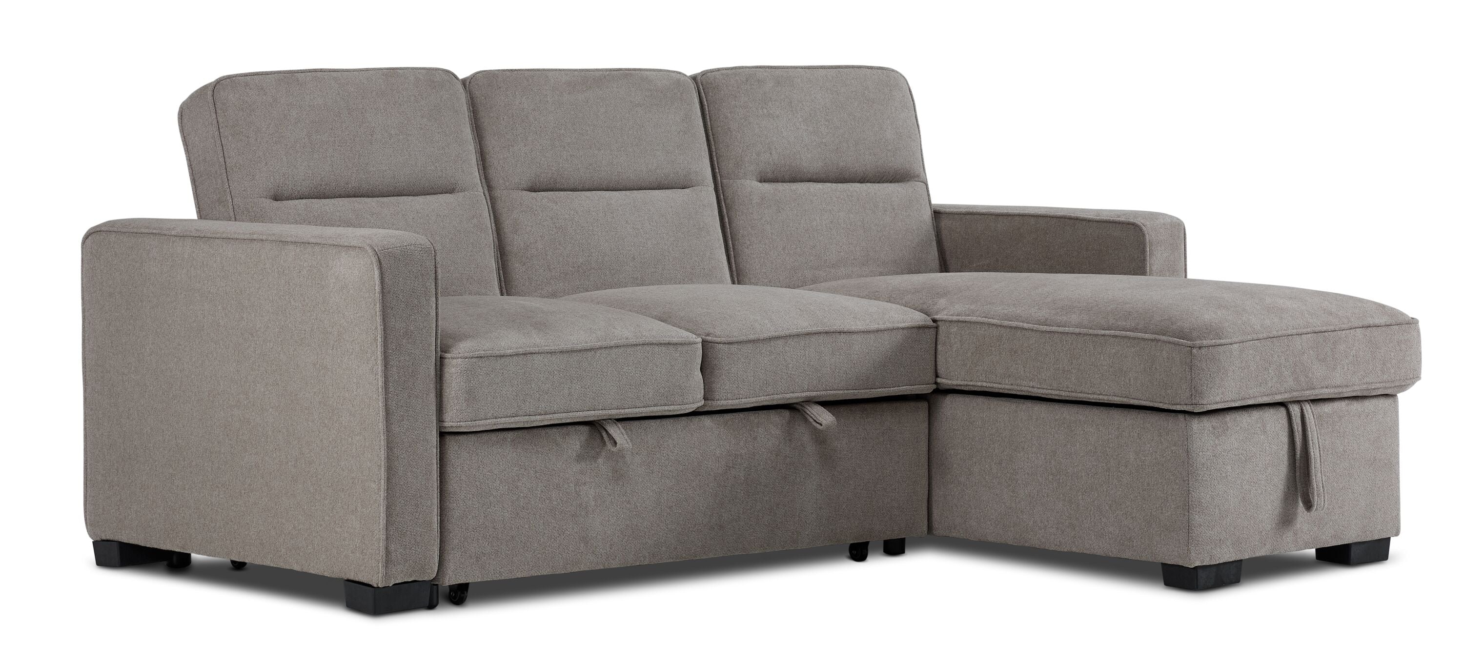 Cielo Reversible Pop Up Sofa Bed - Convertible Guest Bed for Small Spaces, Comfortable Lounger for Living Room, Dorm & Apartment | Java Brown