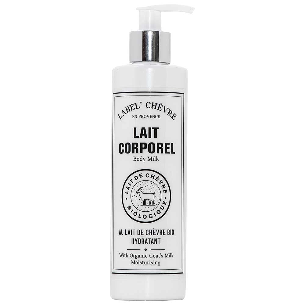 Label Provence Organic Goats Milk Body Lotion - Hydrating Moisturizer for Dry & Sensitive Skin - 8.4 Fl Oz - French Skincare for Daily Nourishment & Softness | Perfect for Winter Care & Post-Shower Hydration