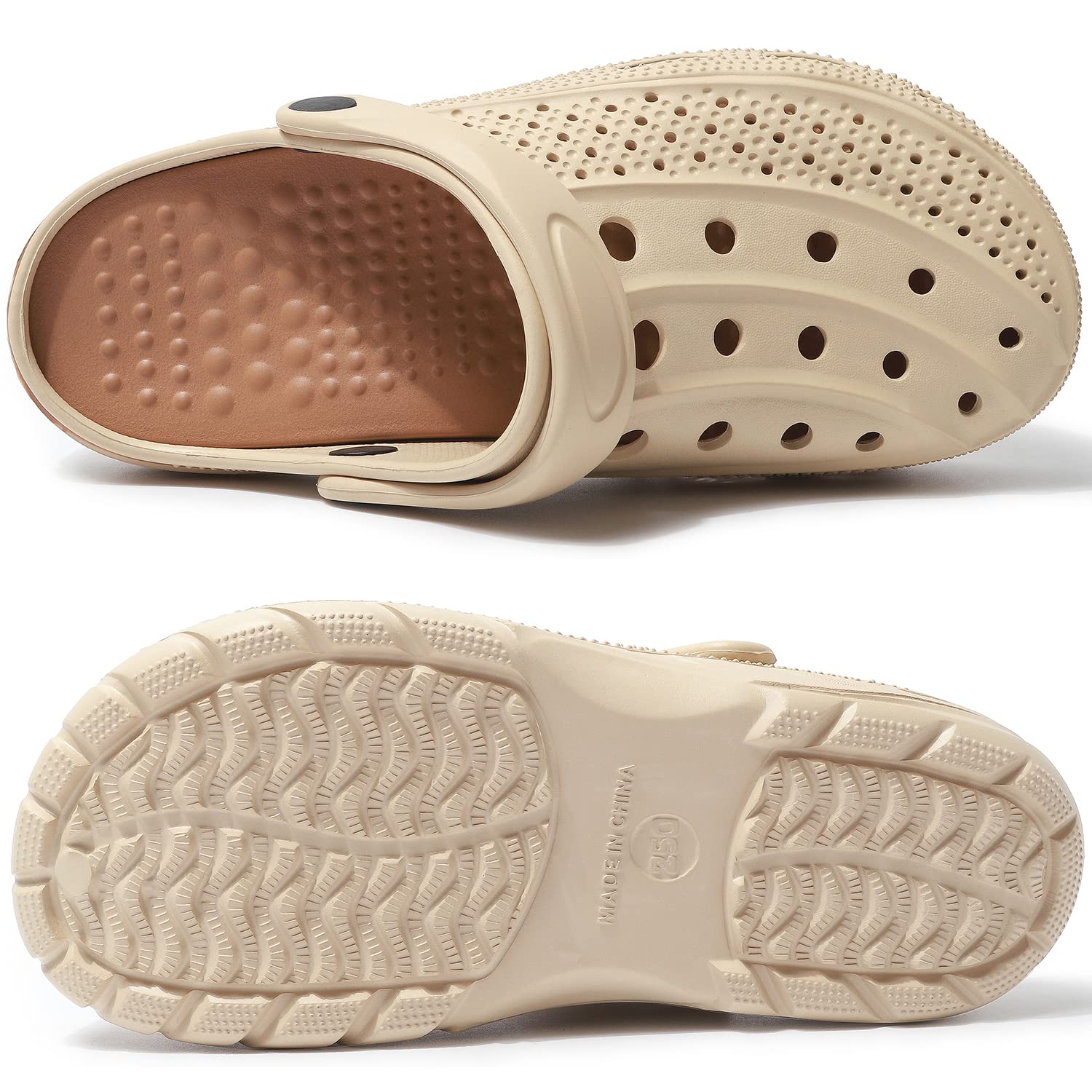 ChayChax Men's & Women's Arch Support Clogs - Slip-On Garden Shoes with Removable Cushion Footbed for Outdoor, Beach & Casual Wear - Perfect for Gardening, Walking & Relaxation
