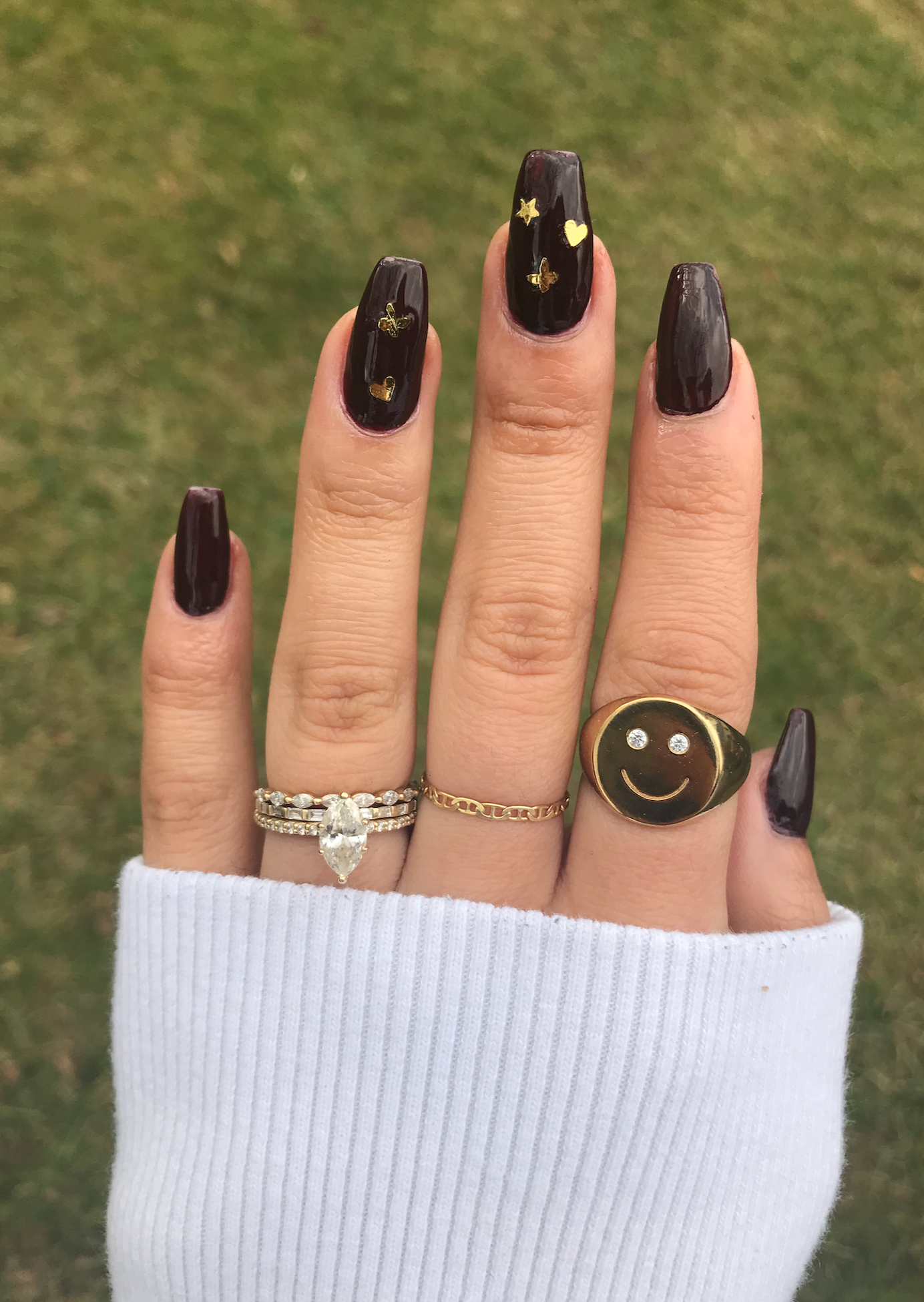 Mon Cheri Nail Art Stickers - Premium Self-Adhesive Nail Decals for Women | Perfect for Parties, Weddings, and Everyday Nail Designs