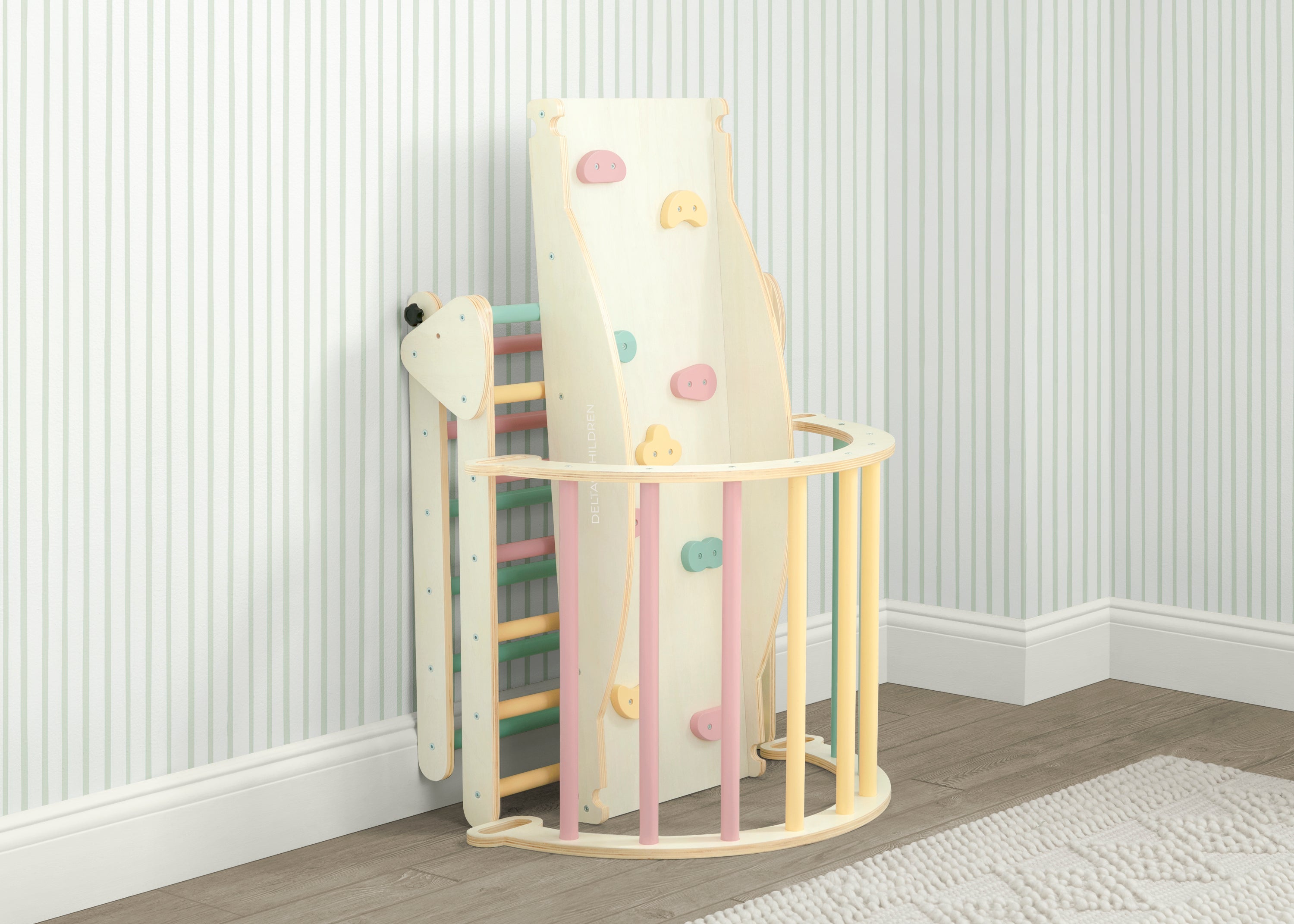 Lil’ Climber Gym - Indoor Climbing Playground for Toddlers & Kids | Safe Home Play Equipment for Active Children | Perfect for Playrooms, Daycares & Indoor Play Areas