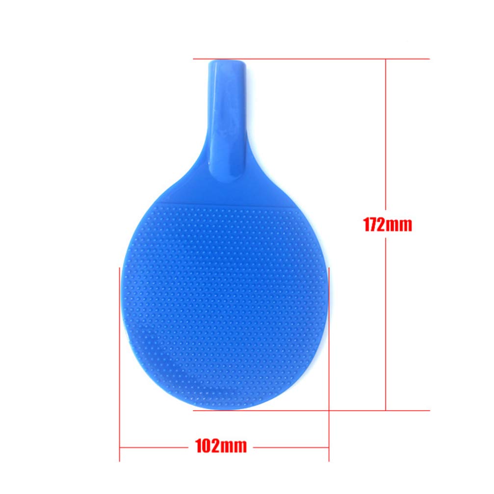 2 Sets Premium Plastic Table Tennis Rackets - Professional Ping Pong Paddles with Comfort Grip for Indoor/Outdoor Play, Table Tennis Equipment for Home, Office, or School Games