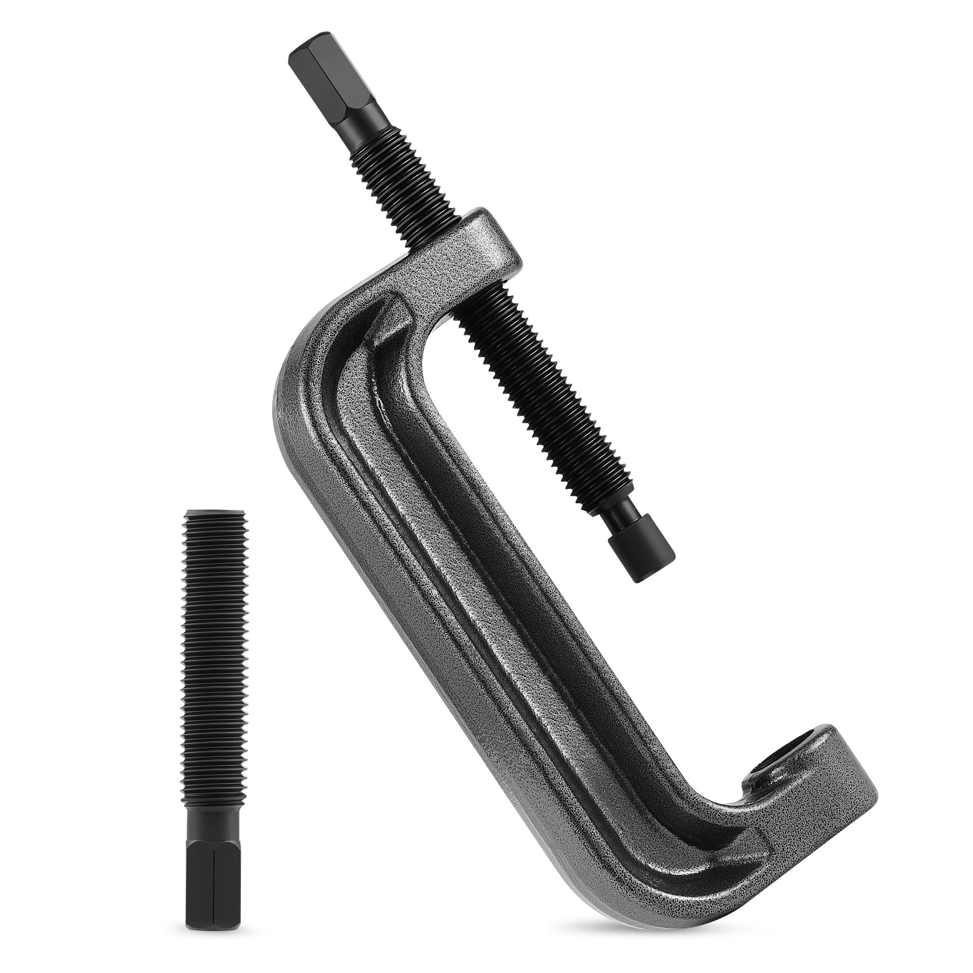 Orion Motor Tech Ball Joint Press Kit - C Frame Press Tool for Ball Joints, U Joints, Brake Anchor Pins & Wheel Studs - U Joint Removal Tool Set with C Frame Press & 2 Screws for Joint Replacement - Perfect for Auto Repair Shops & DIY Mechanics