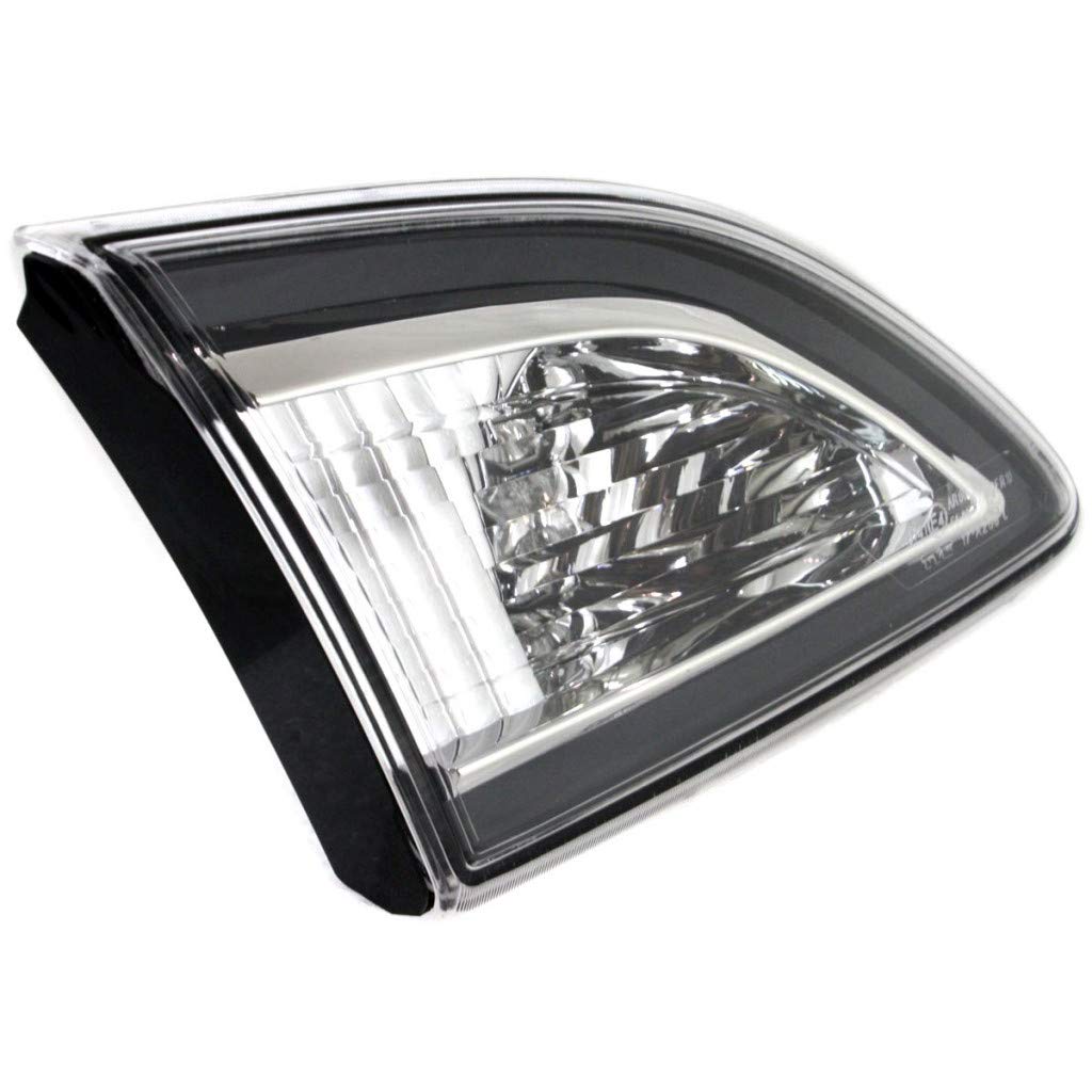 2010-2013 Mazda 3 Sedan Rear Inner Tail Lights Pair with Bulbs - DOT Certified MA2882108 MA2883108 - Replacement for BBM4-51-3G0H BBM4-51-3F0G - Perfect for Driver & Passenger Side Upgrade or Repair