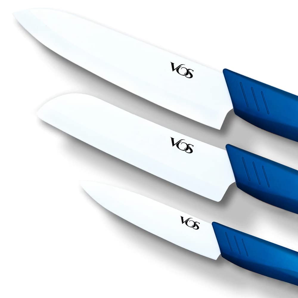Vos Premium Ceramic Knife Set - 4