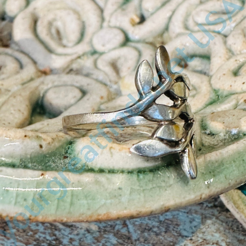Sterling Silver Leafy Vine Ring for Women - Size 6 | Elegant Nature-Inspired Jewelry for Everyday Wear, Date Nights & Special Occasions