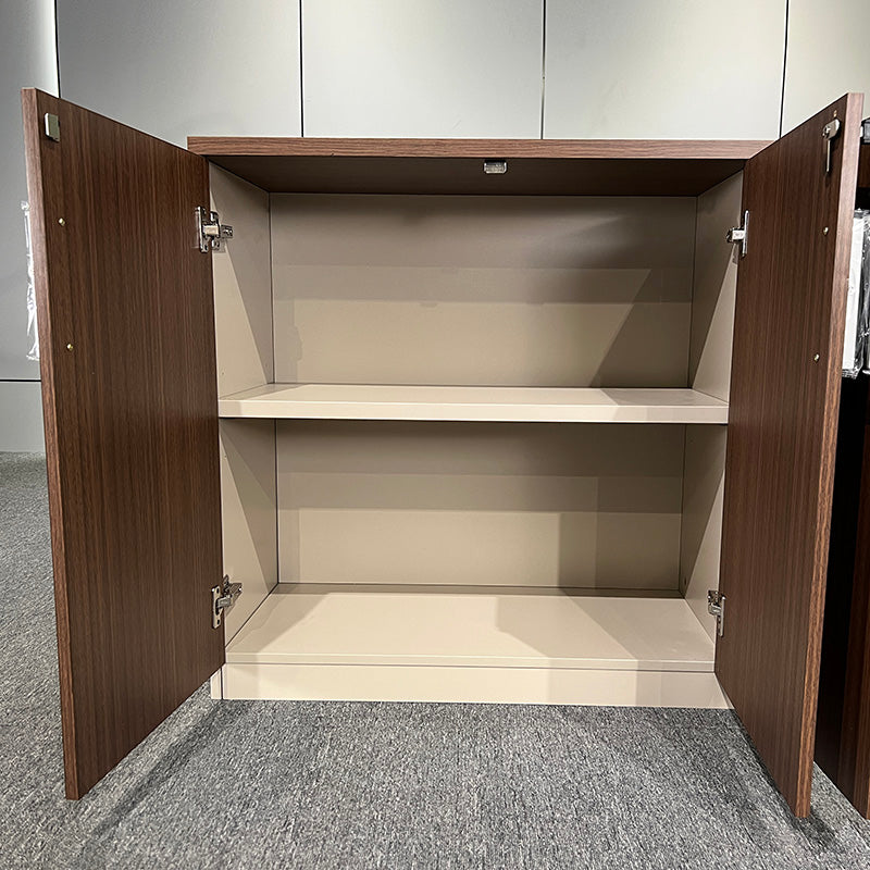 160cm ANDERSON Credenza Cabinet - Hazelnut & Beige Finish, Modern TV Stand with Storage for Living Room, Bedroom & Office Furniture