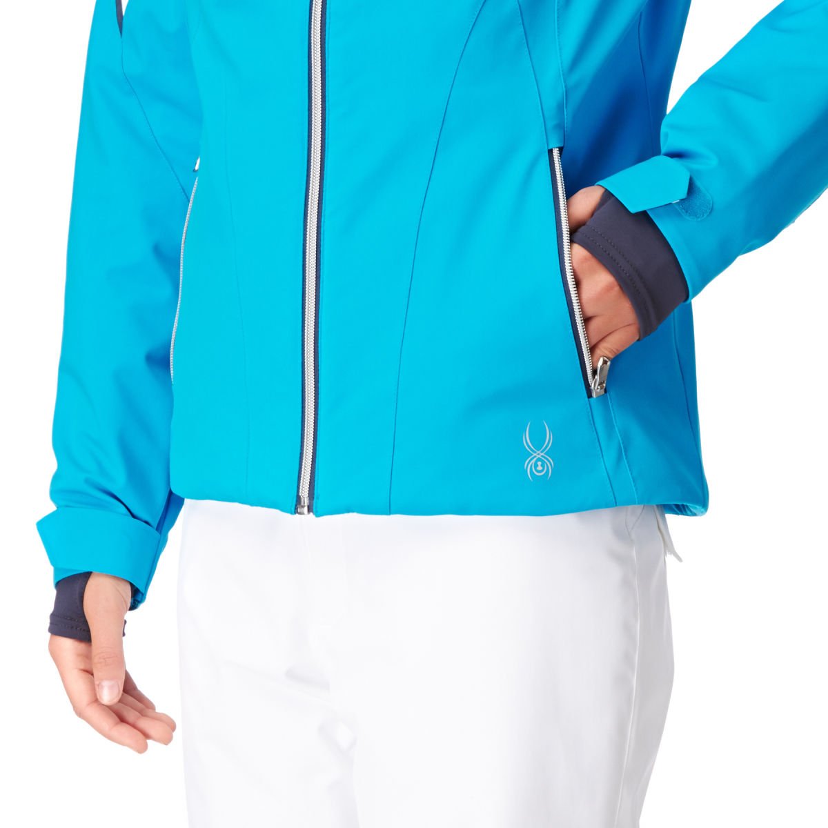 Spyder Women's Project Jacket - Waterproof Ski Jacket for Women, Lightweight Winter Coat with Insulation - Perfect for Skiing, Snowboarding & Outdoor Winter Activities