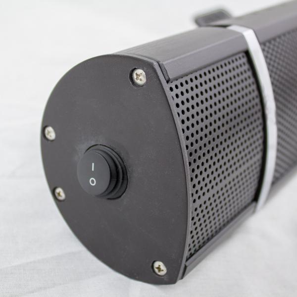 Wall Mounted Electric Heater - 1500W Fast Heating Space Heater with Thermostat, Overheat Protection - Perfect for Bedroom, Office & Bathroom Warmth