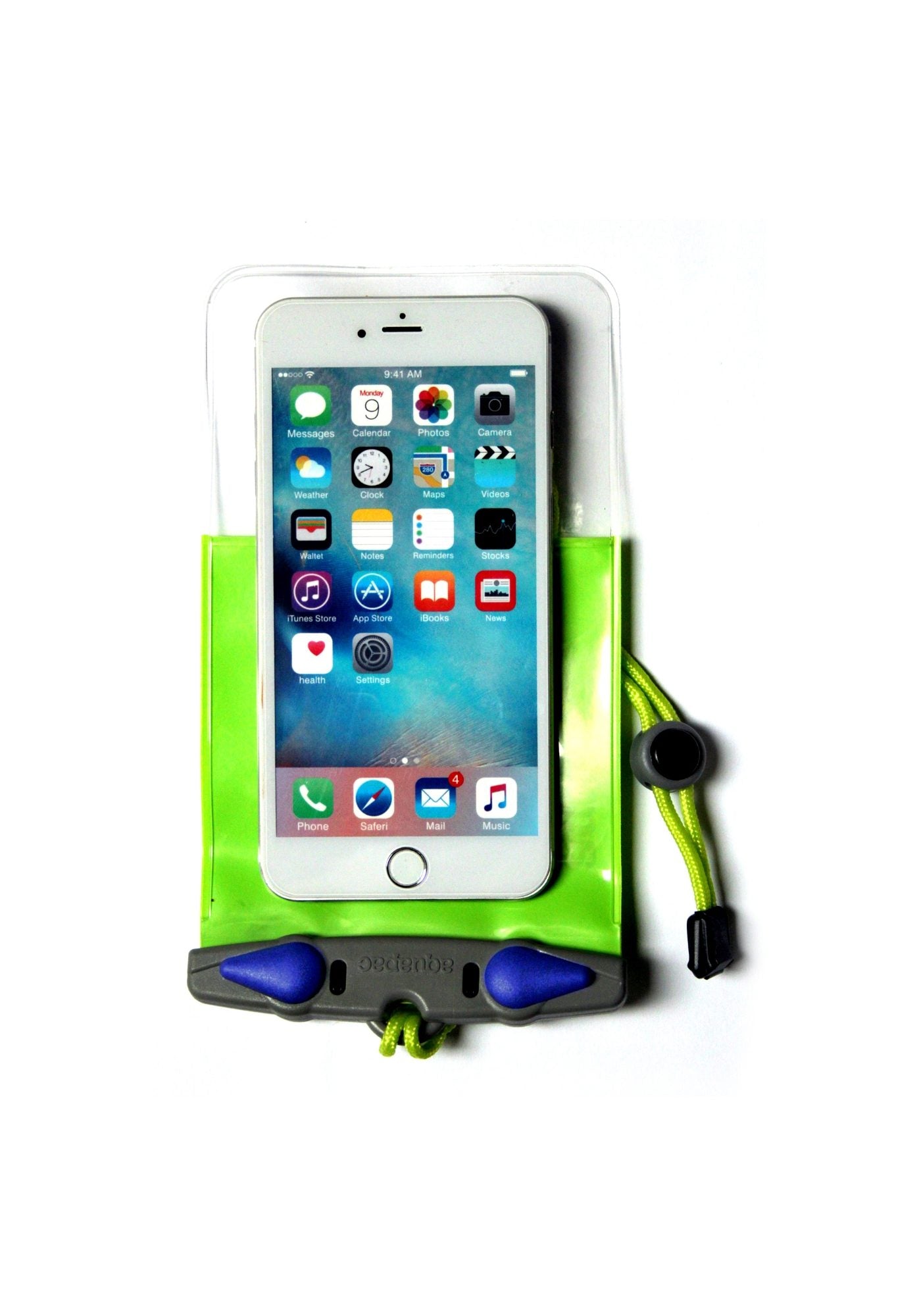 Aquapac 363 Classic Plus Plus Waterproof Phone Case - Green | IP68 Certified Protection for Swimming, Kayaking & Outdoor Adventures