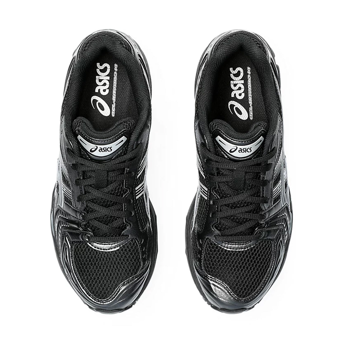 ASICS GEL Kayano 14 Running Shoes for Men & Women - Black/Pure Silver - Premium Cushioning & Stability for Long Distance Running, Jogging, Gym Workouts
